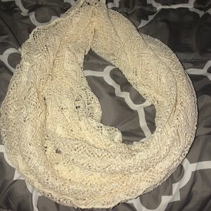 Cream scarf